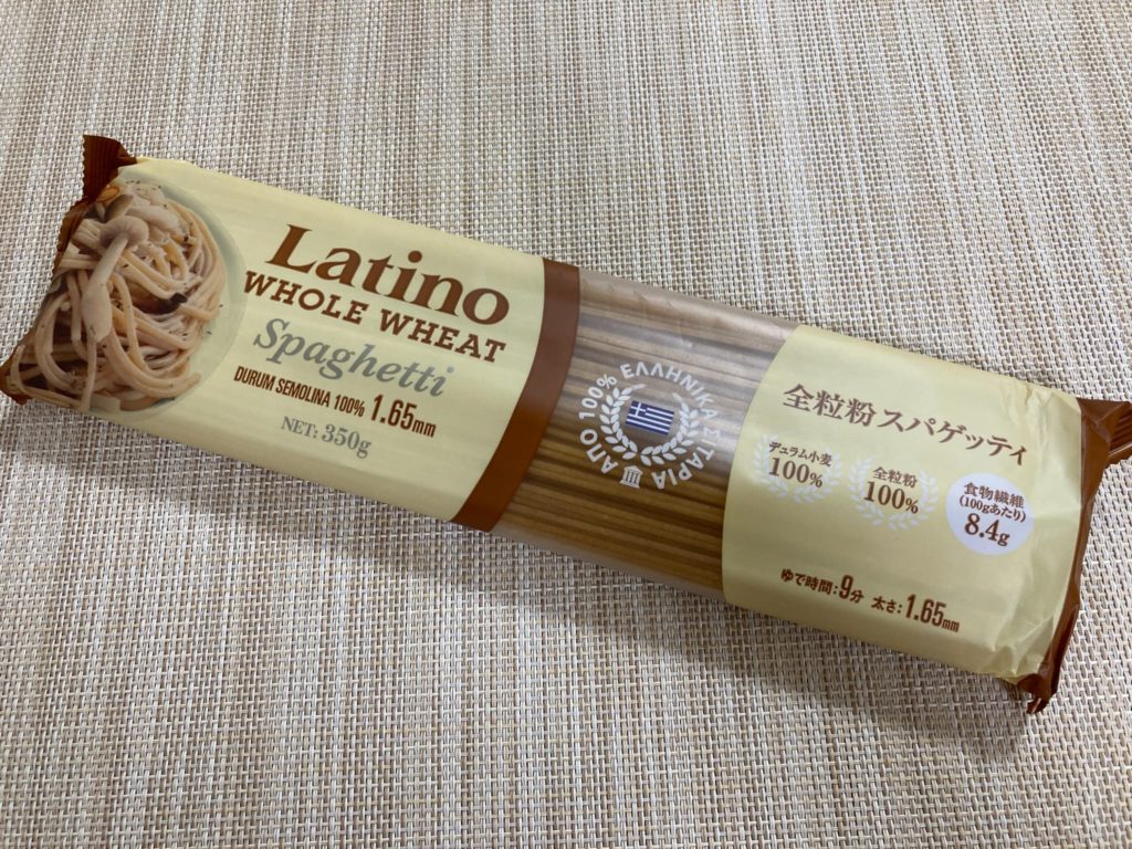 全粒粉100%パスタ