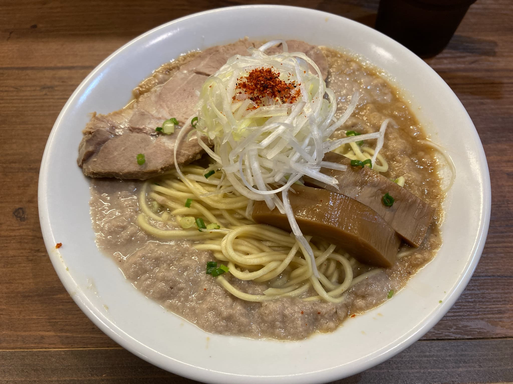 極鶏円町｜鶏だくラーメン